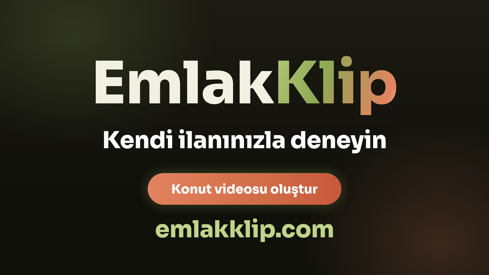 EmlakKlip konut tanıtım videosunun kapağı: Kendi ilanınızla deneyin